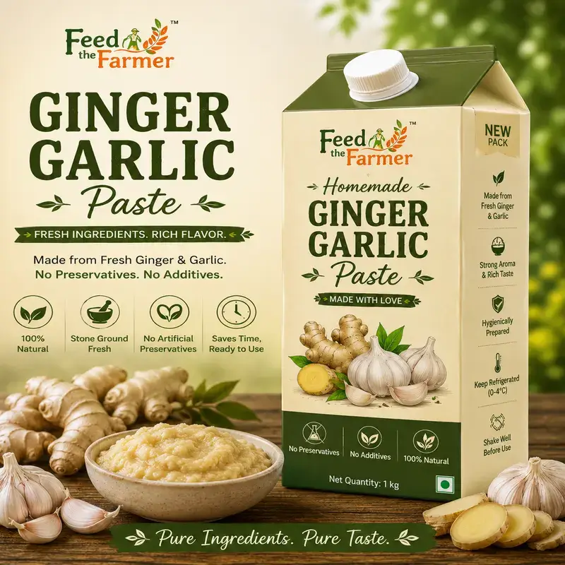Ginger Garlic Paste Adrak lashun paste