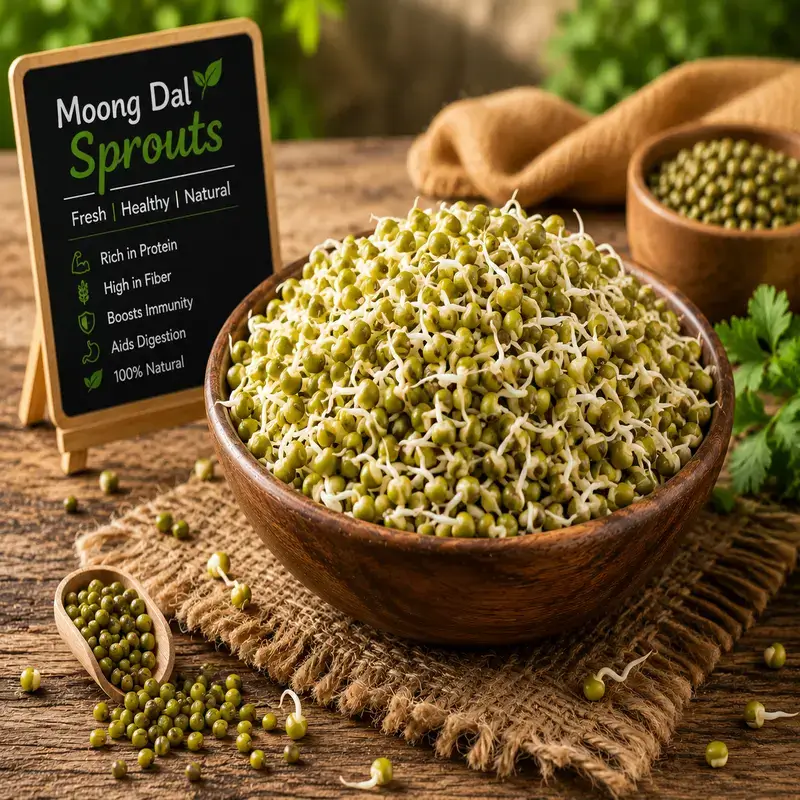Moong Dal Sprouts